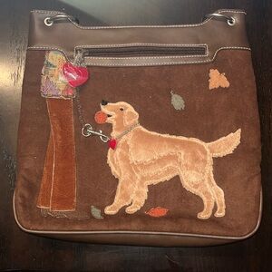 BRAND NEW Golden Retriever purse.